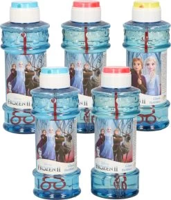 Disney 8x La Reine Des Frozen 2 Bouteilles à Bulles Avec Jeu 300 Ml Pour Enfants - Jouets Distributeurs - Speelgoed à Saisir