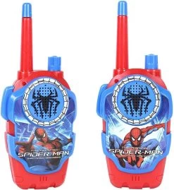 Disney Talkie-walkie Spiderman - 2 Pièces - Cadeau Pour Garçons - Talkie-walkie Numérique - Marvel Avengers Spiderman - Talkie-walkie Pour Enfants - Spider Man - Cadeau De Super-héros - Set De Talkie-walkie Pour Kids - Garçons Et Filles