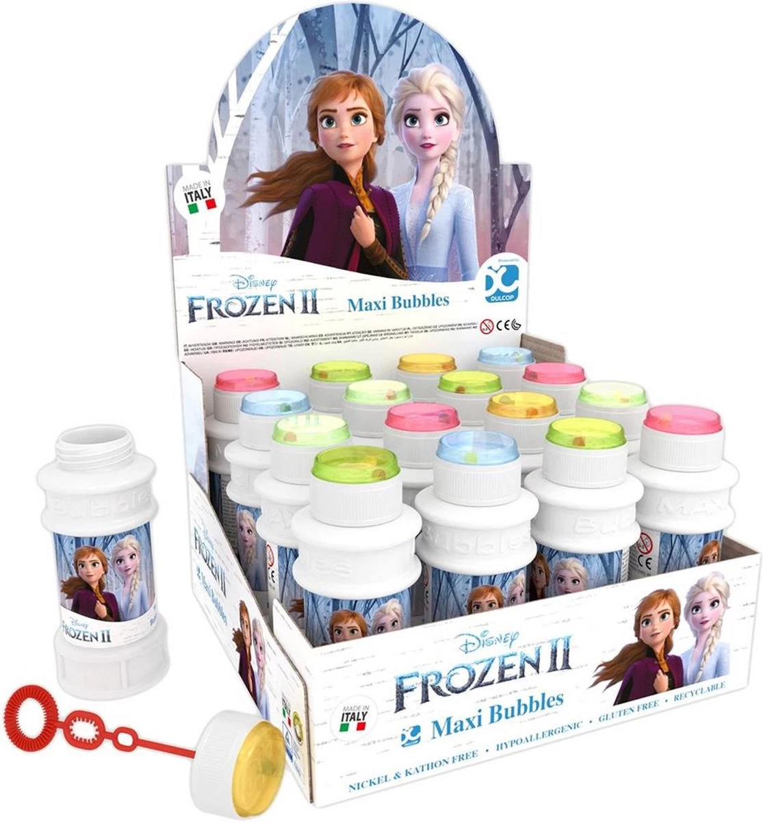 Disney 6x La Reine Des Frozen 2 Bouteilles à Bulles Avec Jeu 175 Ml Pour Enfants - Jouets Distributeurs - Speelgoed à Saisir – Image 2
