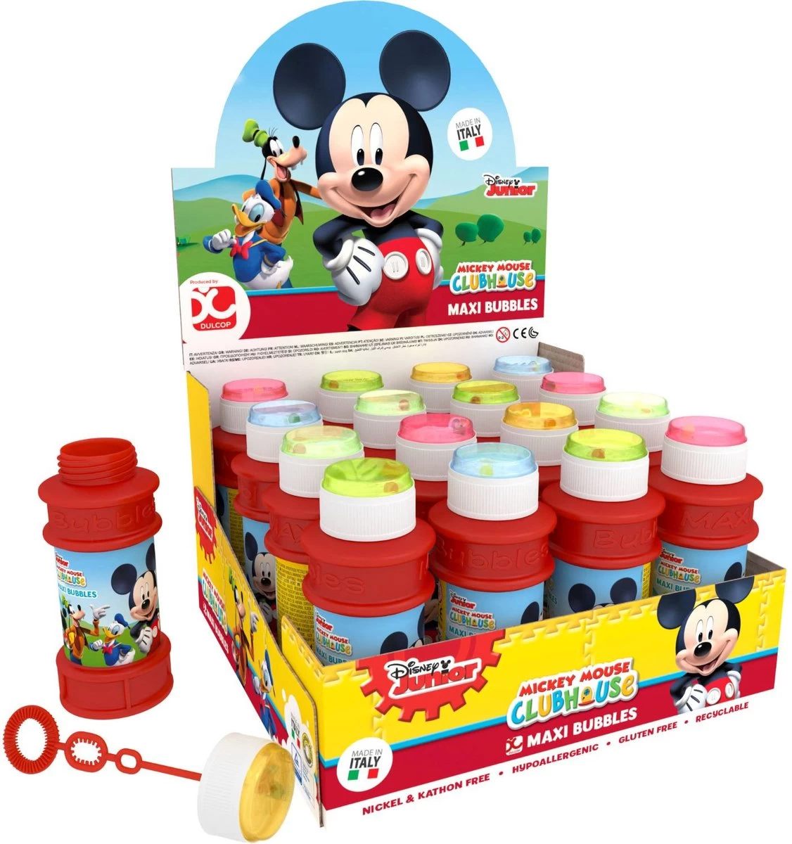 Disney 10x Bouteilles à Bulles Mickey Mouse Avec Jeu 175 Ml Pour Enfants - Jouets Distributeurs - Speelgoed à Saisir – Image 2