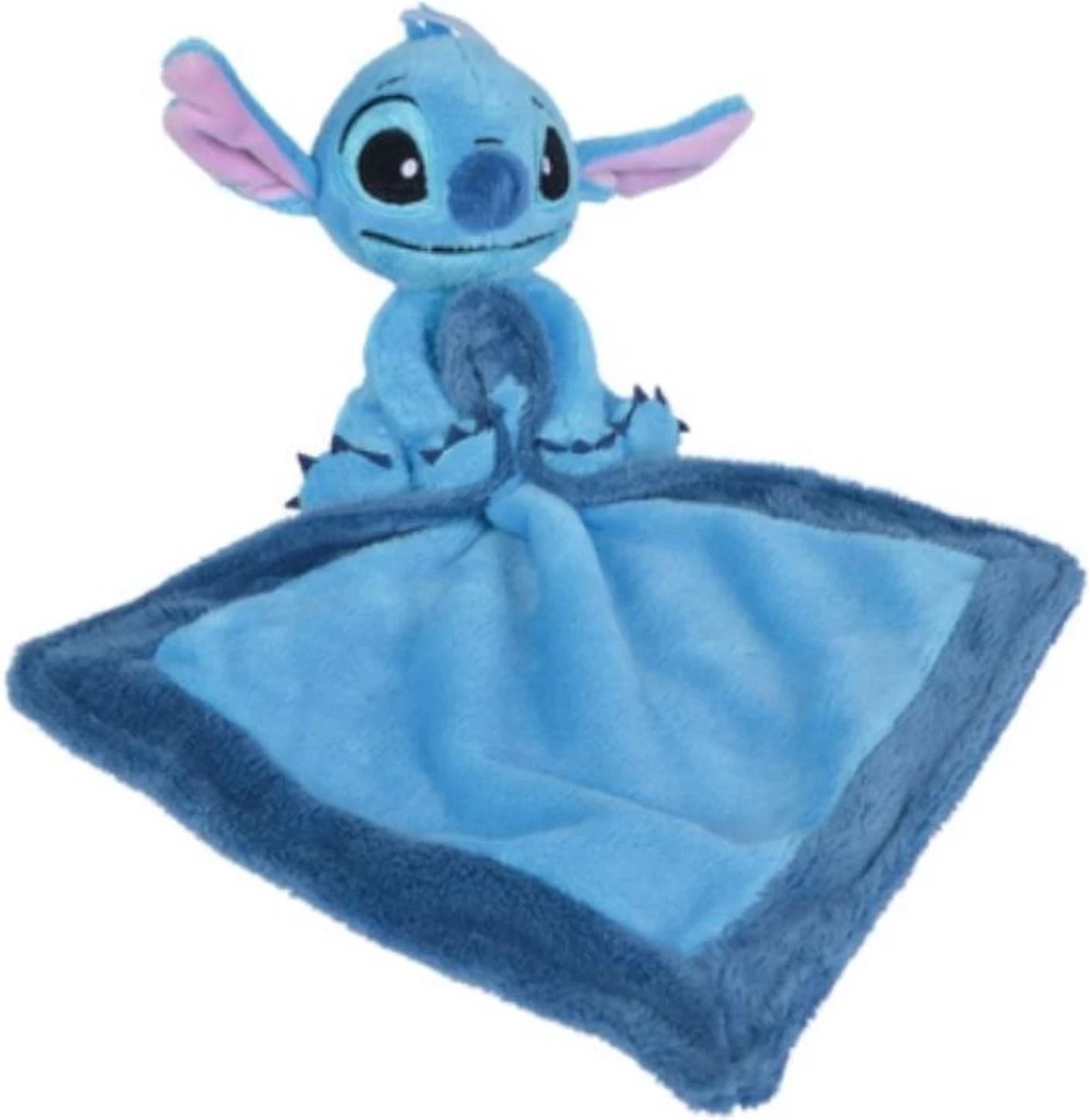 Stitch - Peluche Peluche Disney Cuddle Cloth 30 Cm | Peluche Disney Baby | Chiffon Câlin Pour Bébé | Chiffon Doux Doux à Câliner | Cadeau De Décrochage | Visite De Maternité | Cadeau De Naissance Doux – Image 2