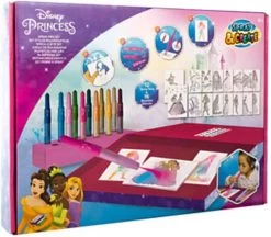 Set De Stylos Pulvérisateurs Princess - Marqueurs Marqueurs - Stylos Pulvérisateurs - Stylos Soufflés - Marqueurs Disney - Artisanat - Cadeau Créatif - Coloriage Pour Kids - Marqueurs Kinder - Marker Air