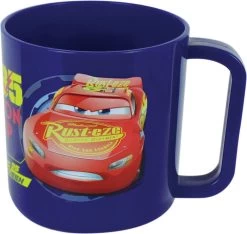 Gobelet/mug En Plastique Disney Cars 350 Ml - Gobelets Incassables Pour Enfants