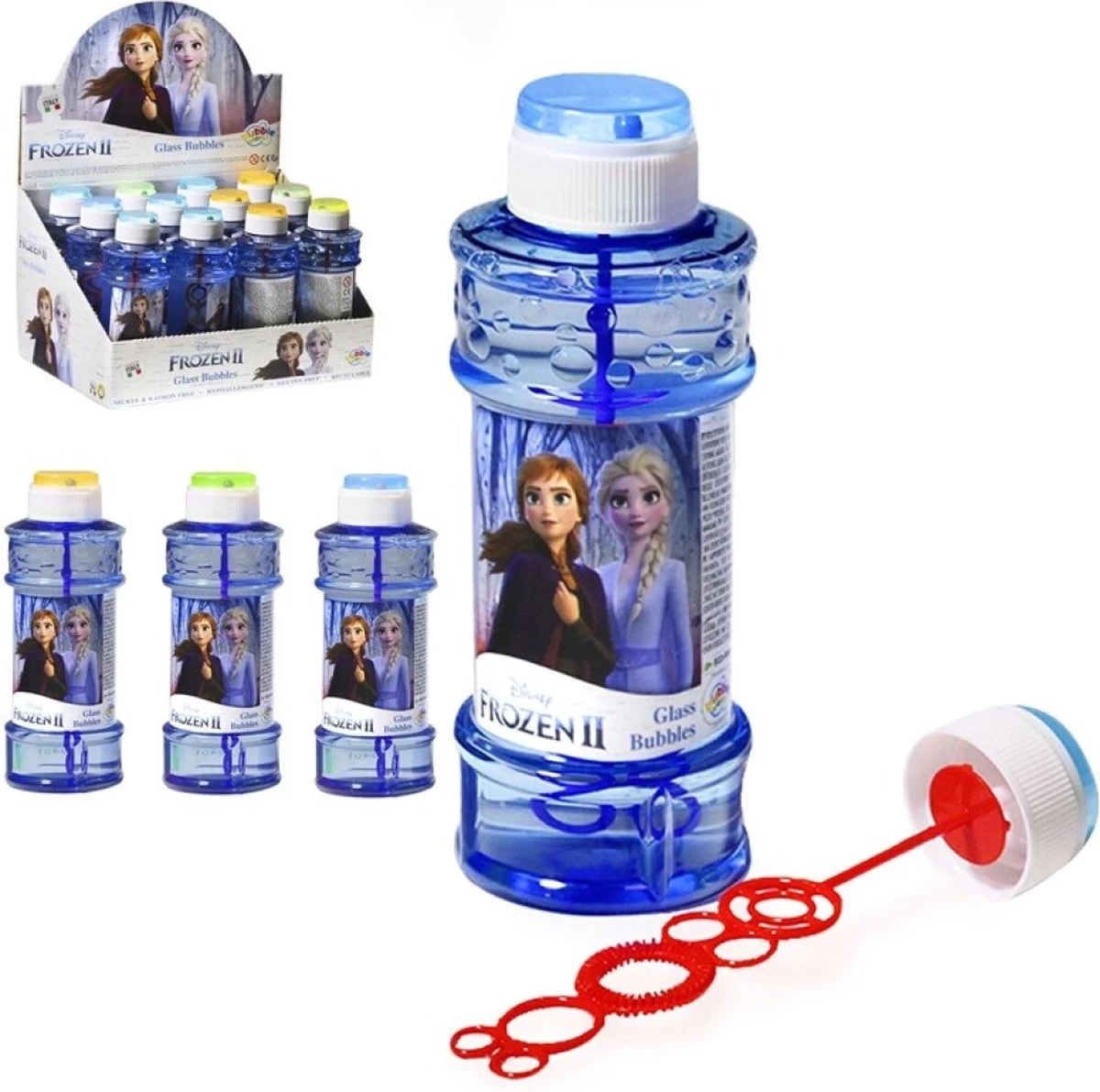 Disney 2x La Reine Des Frozen 2 Bouteilles à Bulles Avec Jeu 300 Ml Pour Enfants - Jouets Distributeurs - Speelgoed à Saisir – Image 2