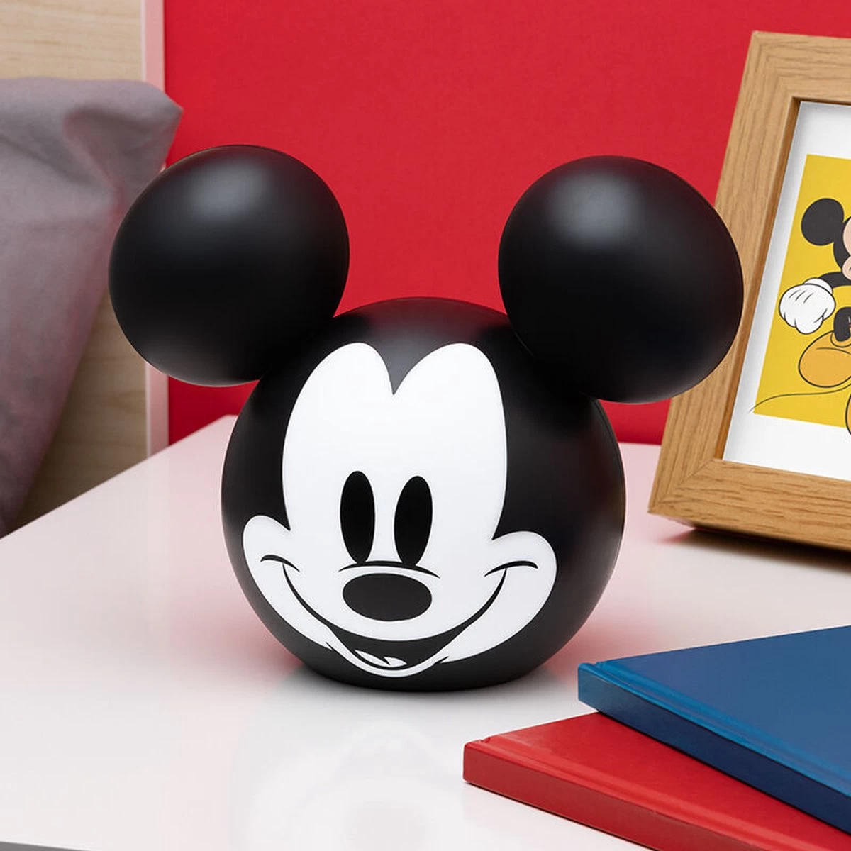 Lampe 3D Disney Mickey Mouse - 14,5 Cm - Chambre D'enfant - Chambre - Salon - Sur Piles – Image 5