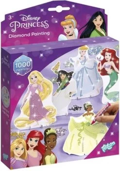 Dessin Princess Diamond - Peinture De Diamants Disney - Art Sequin - Artisanat - Jouets Créatifs - Jouets Disney - Cadeau Créatif - Dessin Diamant - Dessin Disney