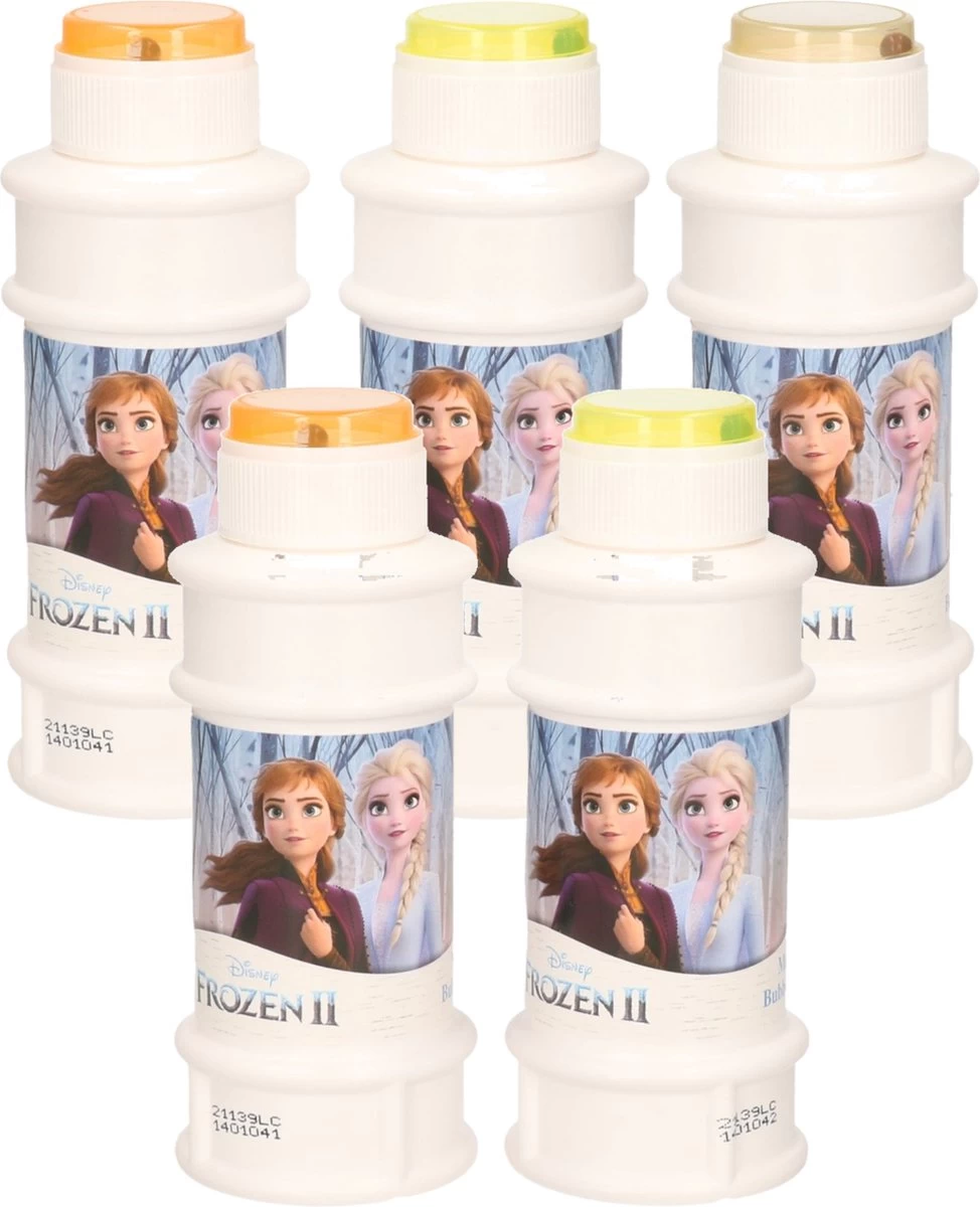 Disney 10x La Reine Des Frozen 2 Bouteilles à Bulles Avec Jeu 175 Ml Pour Enfants - Jouets Distributeurs - Speelgoed à Saisir