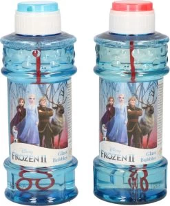 Disney 2x La Reine Des Frozen 2 Bouteilles Ă Bulles Avec Jeu 300 Ml Pour Enfants - Jouets Distributeurs - Speelgoed Ă Saisir