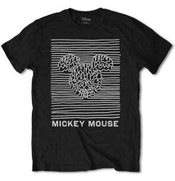 T-shirt Disney: Mickey Mouse Unknown Pleasures