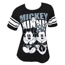 T-shirt Pour Femmes DISNEY Mickey And Minnie Mouse