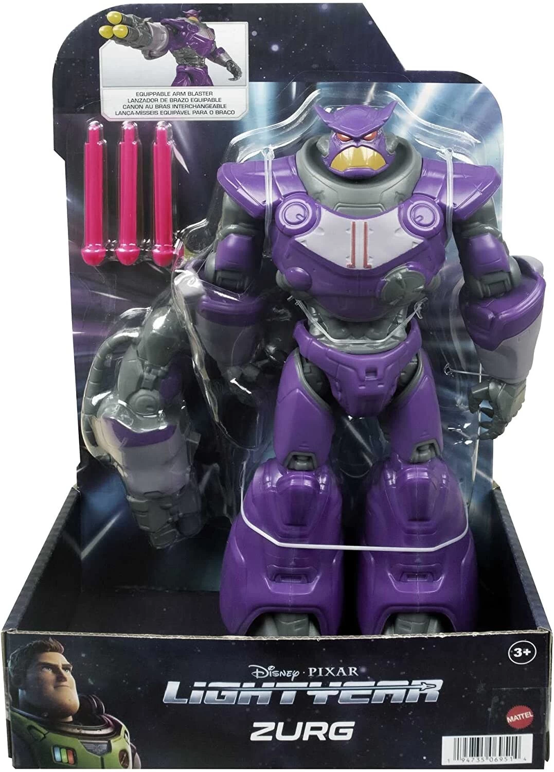 Disney / Pixar Grande Figurine Zurg Articulée Avec Projectiles – Image 7