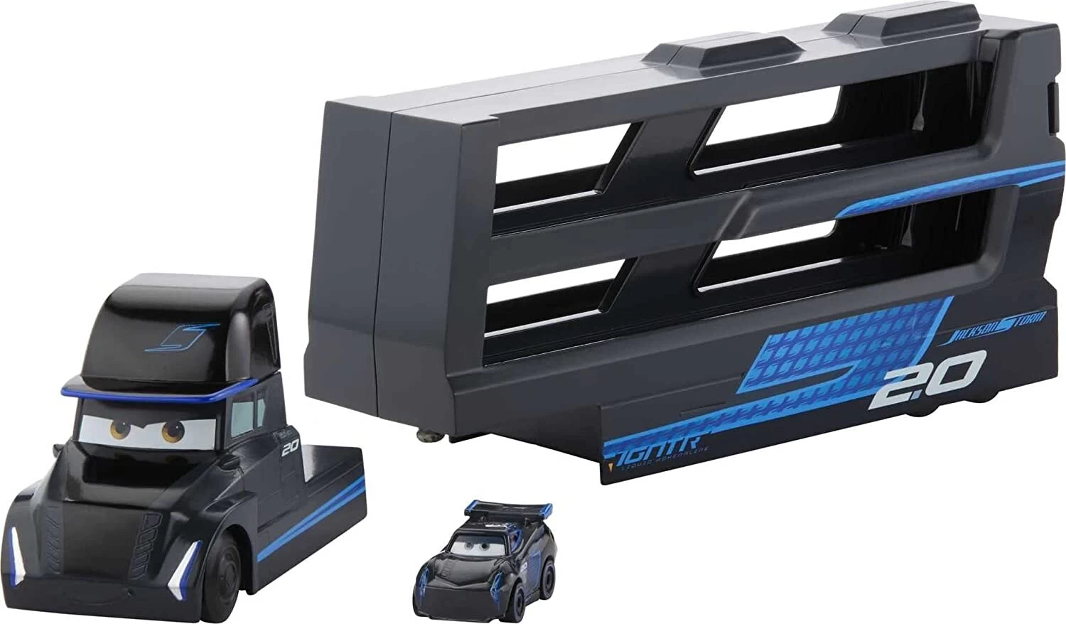 Disney / Pixar Transporteur Jackson Storm Avec Une Mini Voiture Cars – Image 2